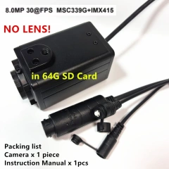 POE RTMP CAMERA 6K 4K POE IP Camera Box Mini RTMP Hivision Protocol 64GB SD TF Card IVM4200 P2P ONVIF RTSP Anjvision videolink