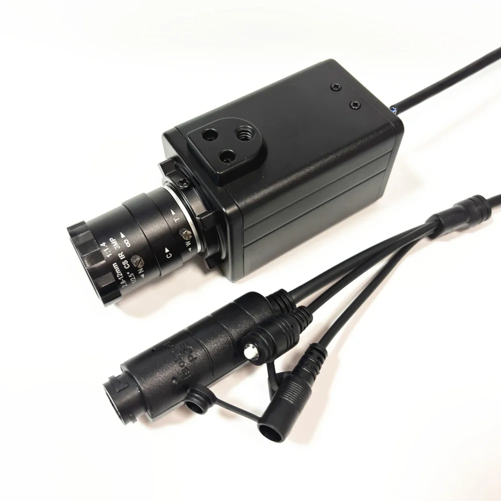 POE RTMP CAMERA 6K 4K POE IP Camera Box Mini RTMP Hivision Protocol 64GB SD TF Card IVM4200 P2P ONVIF RTSP Anjvision videolink