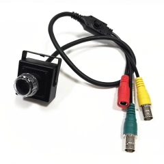 SDI Camera Mini Industrial CCTV HD SDI 2.0MP 1080P 60fps 30fps Imx385 Security Box Analog Cvbs WDR Security Small Sized Square