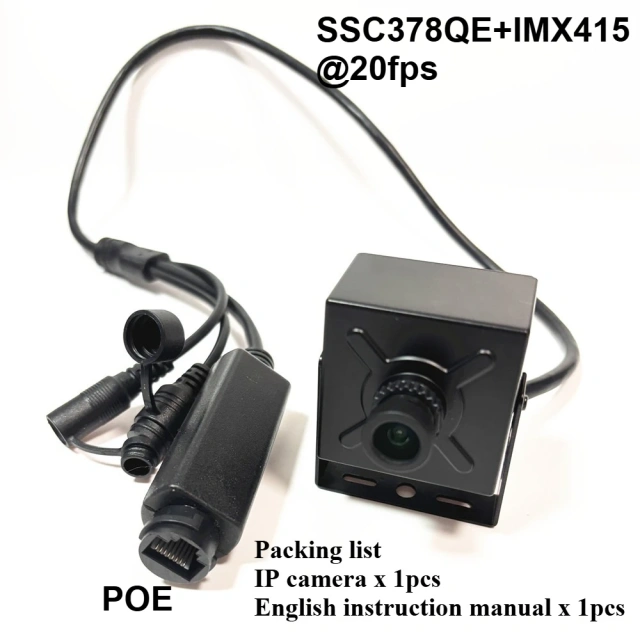 RTMP 12.0 Megapixel Starlight POE 12MP IP Camera Mini MSC338Q 1/2.49 OS12D40 Board Webcam RTSP Photo Snapshot Human Detection