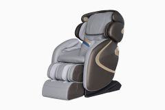 0 Gravity Capsule L-Track Massage Chair, Two Color Options, Full Body Gravity Distribution, Ultimate Relaxation Experience.