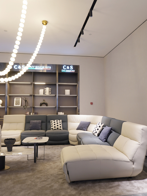 This modern electric sofa belongs to the high-end luxury series and is designed to provide you with an unparalleled seating experience.