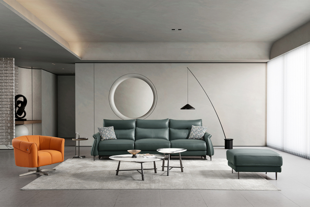 High-end luxury series of modern electric sofa, with high-density sponge filling, made of solid wood frame, one button to control the angle of the sofa, comes with usb charging port.
