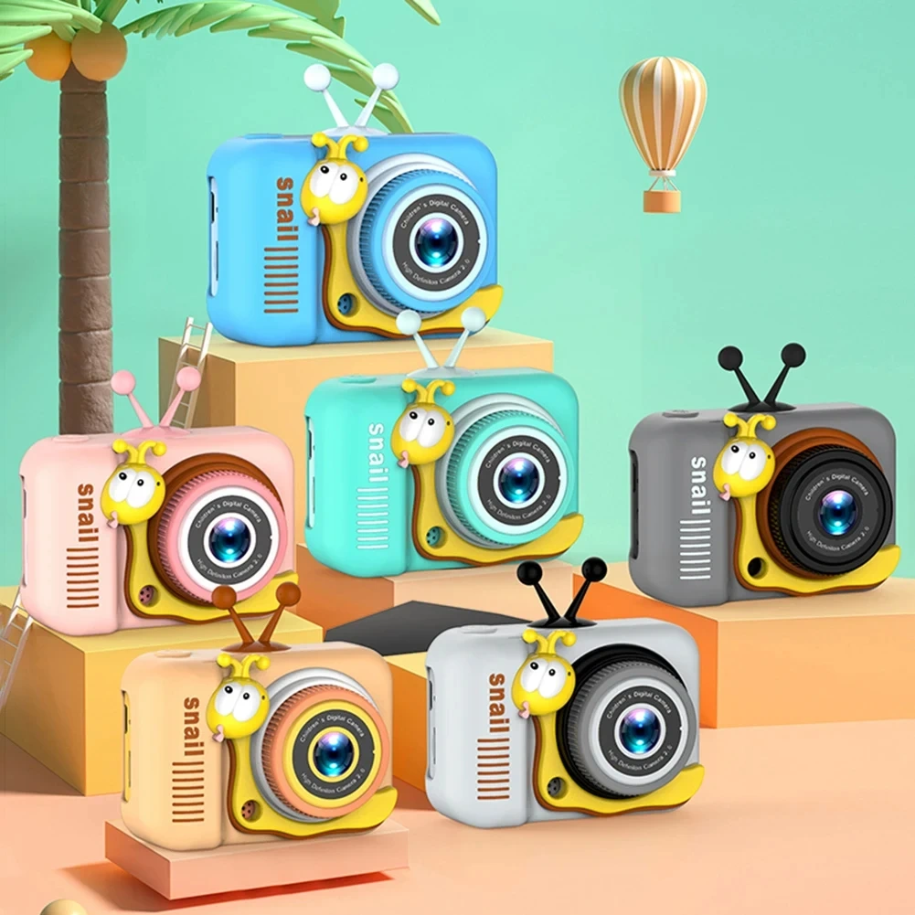 Jumon Mini Portable Digital Camera Toys 2 inch Screen HD SLR Camera Children Cartoon Cute 400mAh Kids Camera China Infant Baby Toys Manufacturers, Suppliers