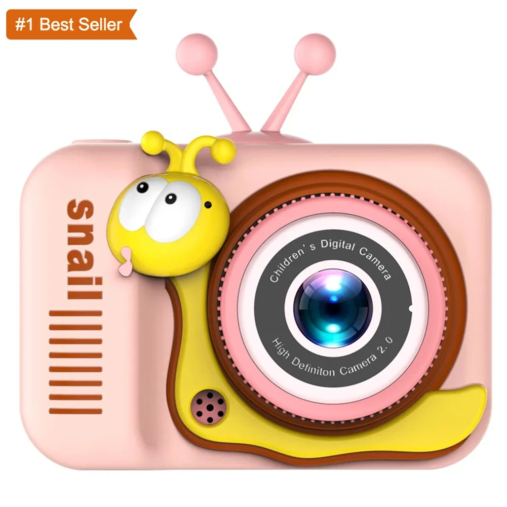 Jumon Mini Portable Digital Camera Toys 2 inch Screen HD SLR Camera Children Cartoon Cute 400mAh Kids Camera China Infant Baby Toys Manufacturers, Suppliers
