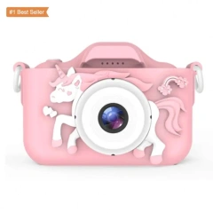 Jumon Cute Toys Horse Mini Digital Camera HD IPS Screen Cameras Toy Children Boys Girls Birthday Gifts Unicorn Kids Camera China Infant Baby Toys Manufacturers, Suppliers