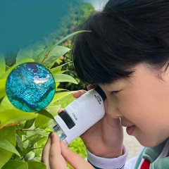 Jumon Pocket Optical Biological Microscope Kid Science Educational Toys 60X-120X Handheld Microscope China Infant Baby Toys Manufacturers, Suppliers