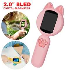 Jumon LCD Display Digital Viewer Child Pocket Microscope Support Photograph Educational Viewer Child Toy for Indoor Outdoor China Infant Baby Toys Manufacturers, Suppliers