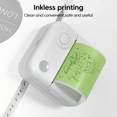 Jumon Thermal Paper Inkless Portable Self-adhesive Label Printer Wireless Mini Portable Thermal Printing Machine China Infant Baby Toys Manufacturers, Suppliers