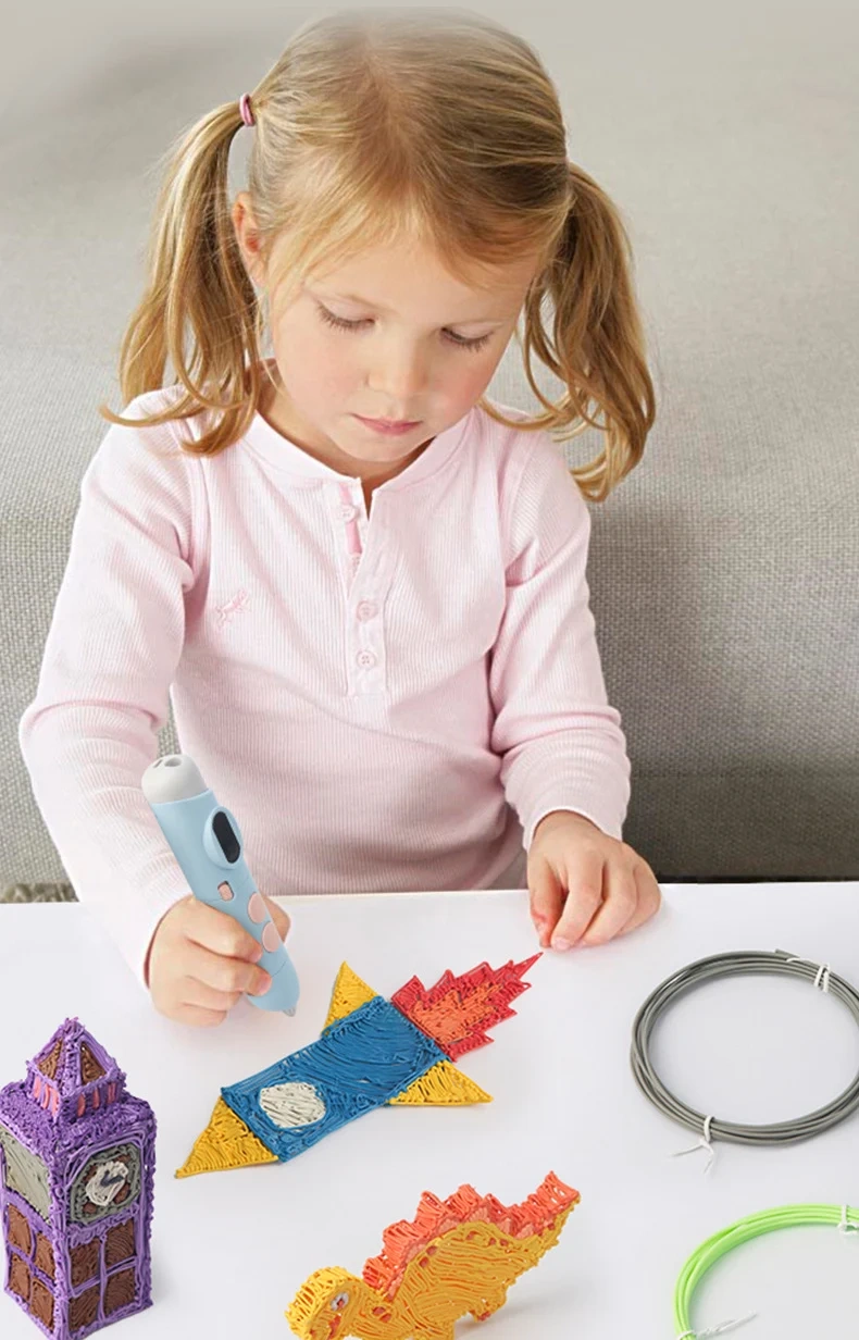 Jumon 3D Printing Pen for Children Gel Art Craft Printer 3D Pen Drawing Print For Kids Adults Creative Draw China Infant Baby Toys Manufacturers, Suppliers