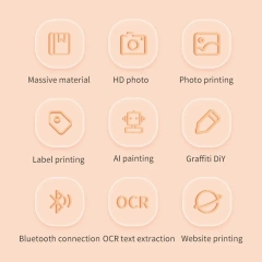 Jumon Label Printer Photo Thermal Adhesive Inkless Bluetooth Pocket Printer Stickers Maker Mini Printer Portable China Infant Baby Toys Manufacturers, Suppliers