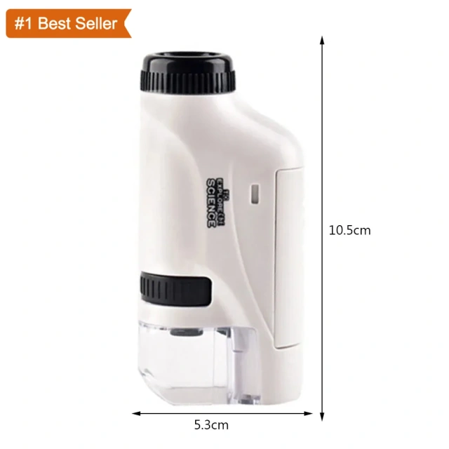 Jumon Pocket Optical Biological Microscope Kid Science Educational Toys 60X-120X Handheld Microscope China Infant Baby Toys Manufacturers, Suppliers