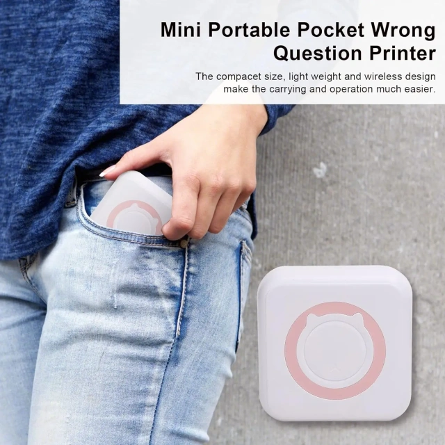 Jumon Inkless Mini Pocket Printer Mobile Phone Photo Portable Bluetooth Printer Support Smart Phone with White Thermal Paper China Infant Baby Toys Manufacturers, Suppliers