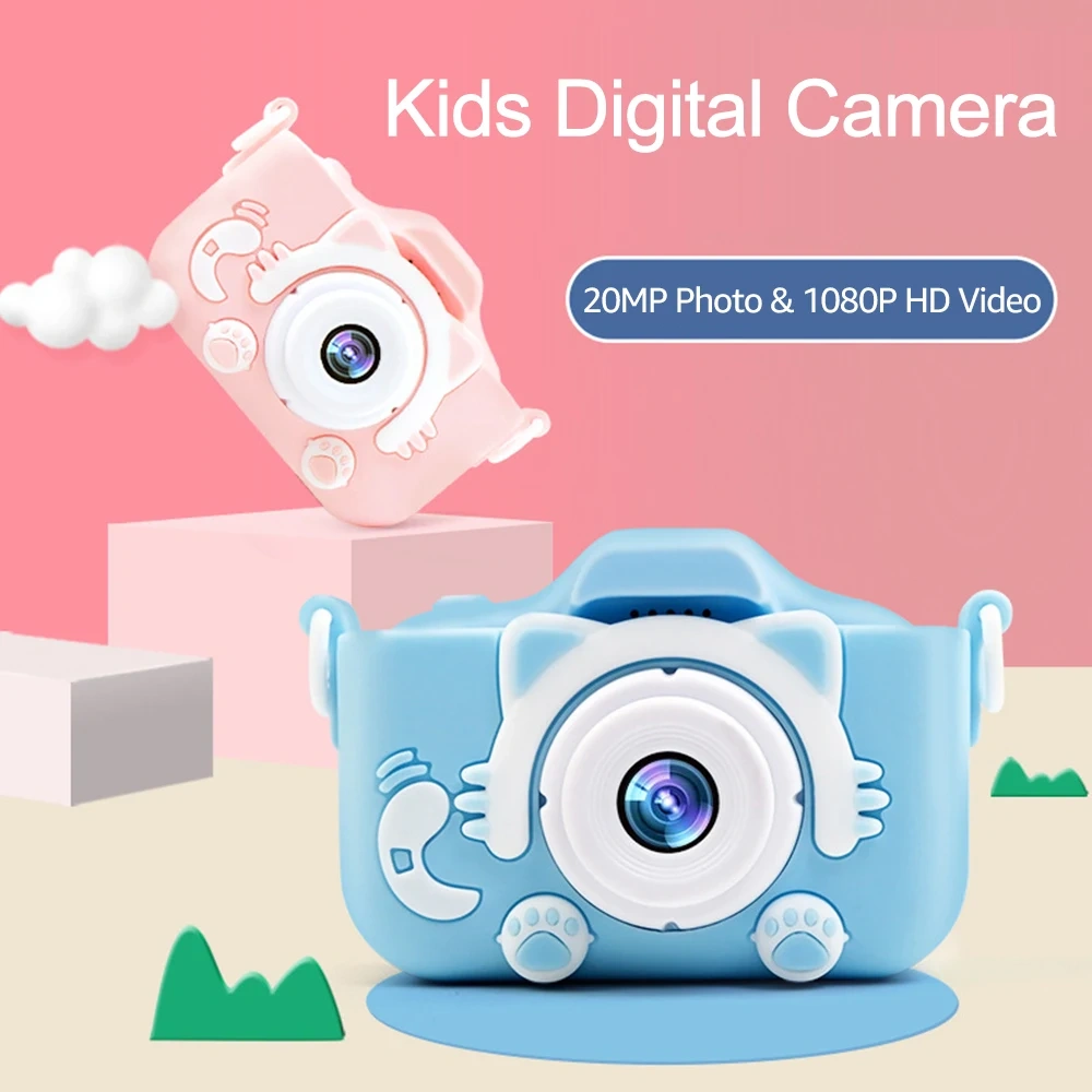 Jumon 1080P HD Camcorder Digital Kid Camera Cute Toy Cat Dog unicorn Children's Camera Toys Kids Selfie Toddler Child Camera China Infant Baby Toys Manufacturers, Suppliers
