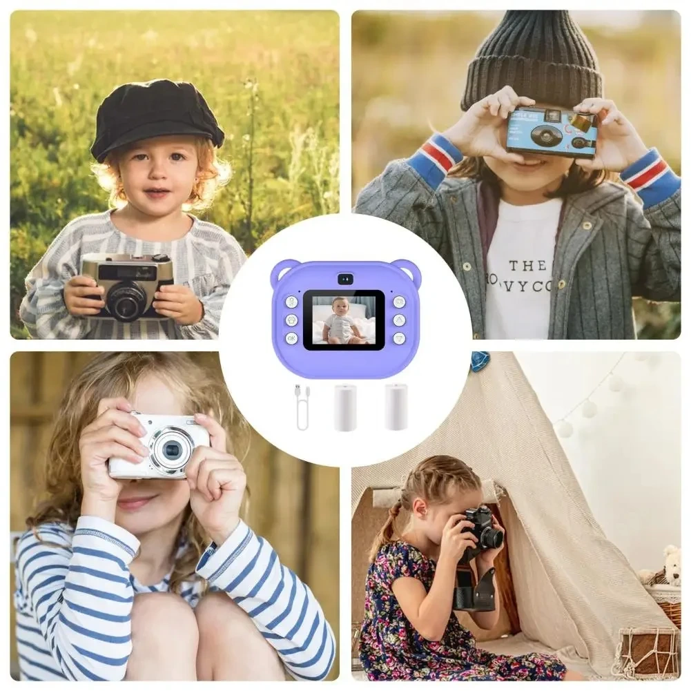 Jumon Toddler Camera 2400w Pixel Portable Digital Children Camera Toy Photo Instant Printing Kids Camera China Infant Baby Toys Manufacturers, Suppliers