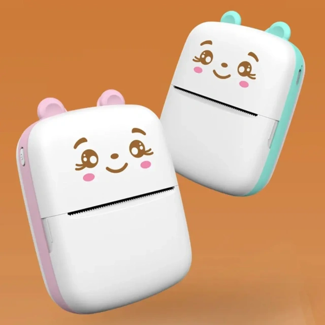 Portable Thermal Printer MINI Wireless BT 203dpi Photo Label Memo Printing With USB Cable Portable Photo Pocket Printer China Infant Baby Toys Manufacturers, Suppliers