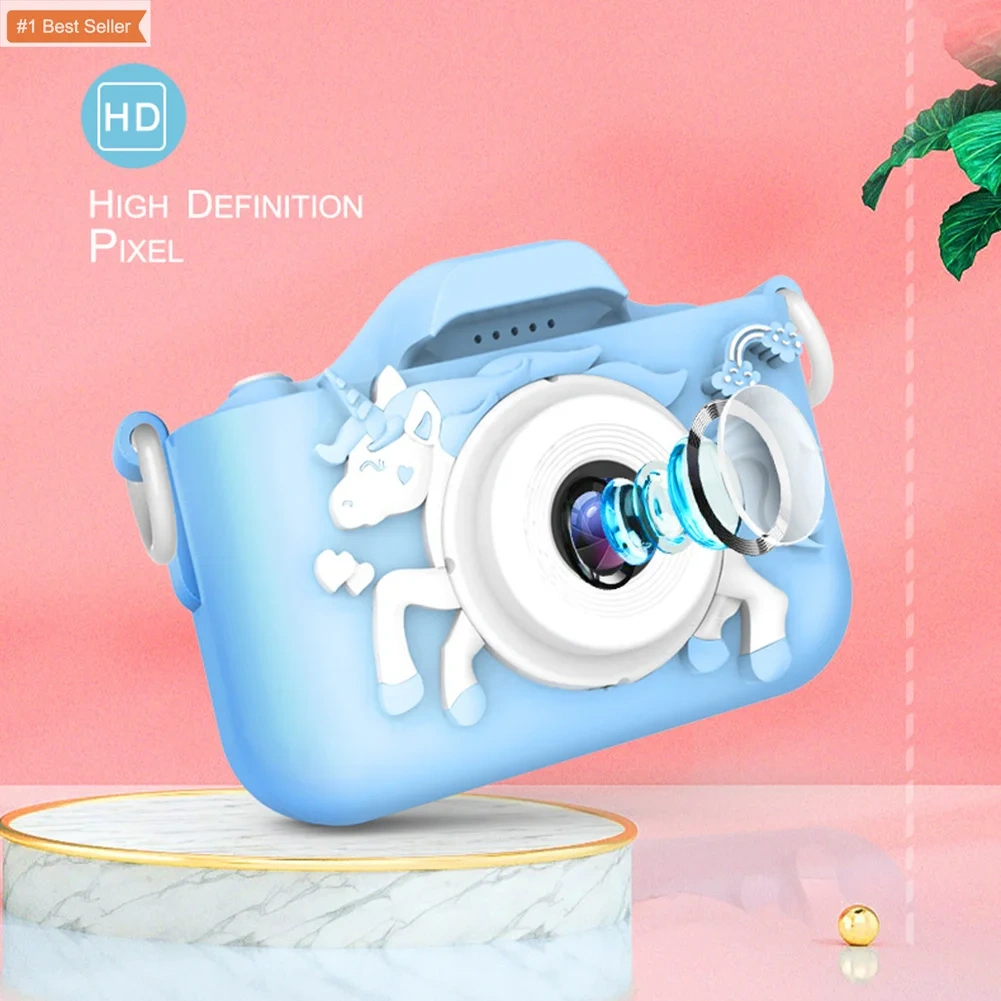 Jumon Cute Toys Horse Mini Digital Camera HD IPS Screen Cameras Toy Children Boys Girls Birthday Gifts Unicorn Kids Camera China Infant Baby Toys Manufacturers, Suppliers