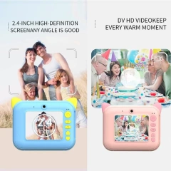 Jumon Digital Mini Toy Kids Cameras 2.4" IPS HD Portable Fast Instant Printing Camara Infantil Printer Photo Children's Camera China Infant Baby Toys Manufacturers, Suppliers