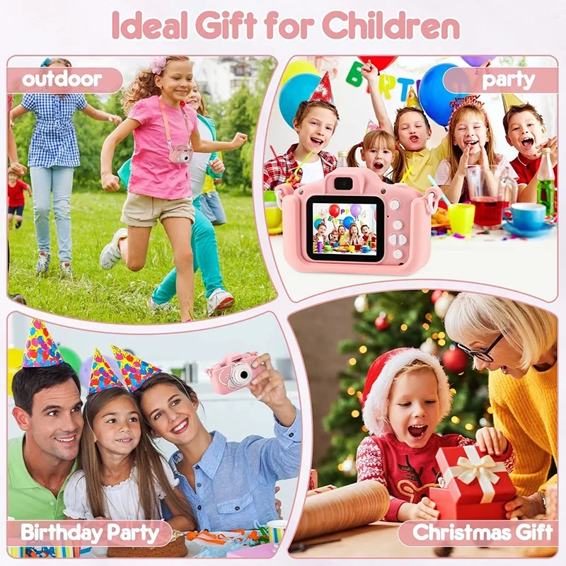 Jumon 1080P HD Camcorder Digital Kid Camera Cute Toy Cat Dog unicorn Children's Camera Toys Kids Selfie Toddler Child Camera China Infant Baby Toys Manufacturers, Suppliers