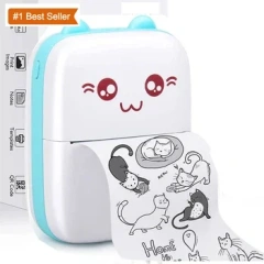 Portable Thermal Printer MINI Wireless BT 203dpi Photo Label Memo Printing With USB Cable Portable Photo Pocket Printer China Infant Baby Toys Manufacturers, Suppliers