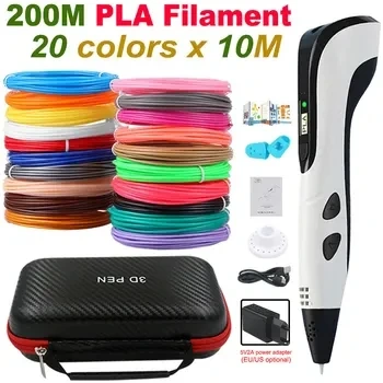 Jumon Kids 3D Pen with LCD Screen Power Adapter Compatible with PLA Filament Toy Children's Christmas Birthday Gifts 3D Printing Pen China Infant Baby Toys Manufacturers, Suppliers