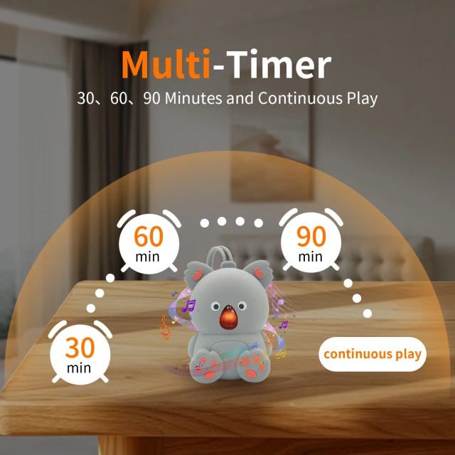 Jumon Baby White Noise Machine Sleep Machine Sound Player Memory Function Breathing Light Noise Player Baby Soother China Infant Baby Toys Manufacturers, Suppliers