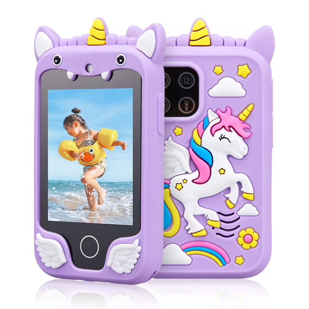 Jumon Kids Smart Phone Toy Phone With Dual Camera Music Player Puzzle Games Touchscreen Phone for Kids China Infant Baby Toys Manufacturers, Suppliers