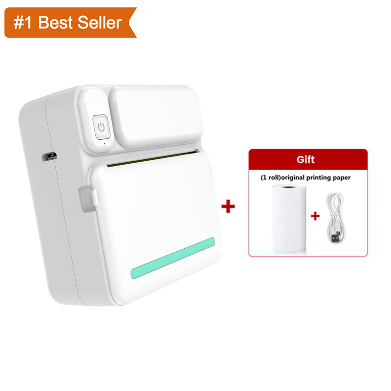 Jumon Factory Portable Printer Mini Pocket Photo Stickers Inkless Printing Mini Printer for Sticker Label China Infant Baby Toys Manufacturers, Suppliers