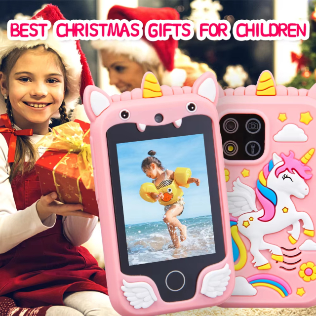 Jumon Kids Smart Phone Toy Phone With Dual Camera Music Player Puzzle Games Touchscreen Phone for Kids China Infant Baby Toys Manufacturers, Suppliers