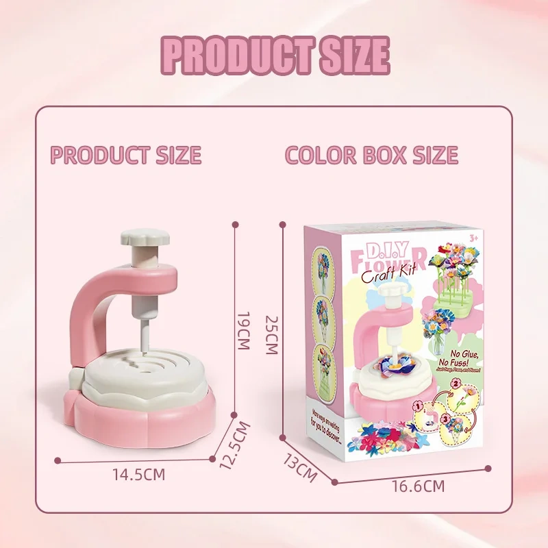 Jumon Factory Manufacturer Fabric Flower Bouquets Toys DIY Craft Kits Toys for Kids Handmade Flowers Market Toy Girls Christmas China Infant Baby Toys Manufacturers, Suppliers