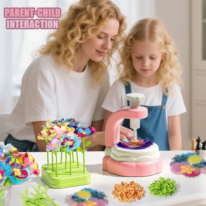 Jumon Factory Manufacturer Fabric Flower Bouquets Toys DIY Craft Kits Toys for Kids Handmade Flowers Market Toy Girls Christmas China Infant Baby Toys Manufacturers, Suppliers