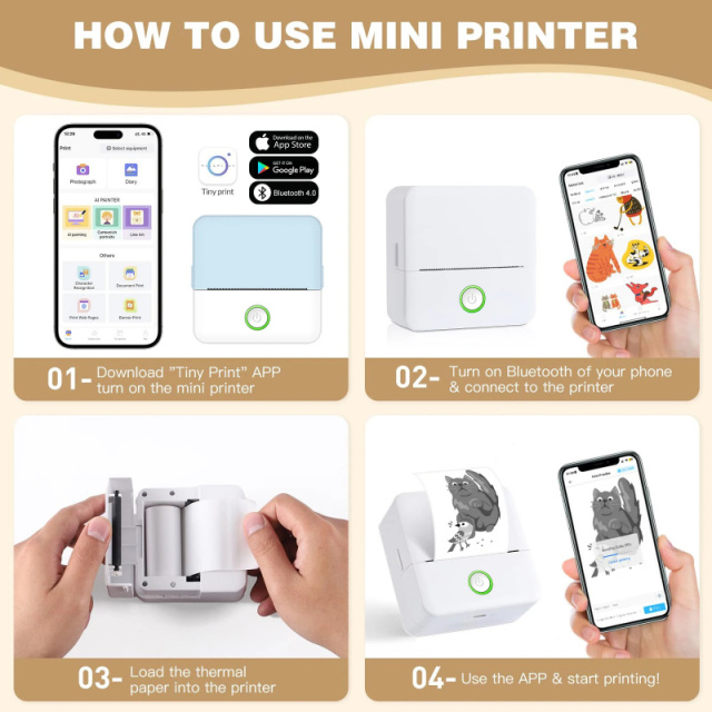 Jumon X6 Portable Mini Thermal Printer for Rechargeable Battery High Performance Barcode Students Pocket Size in Stock China Infant Baby Toys Manufacturers, Suppliers