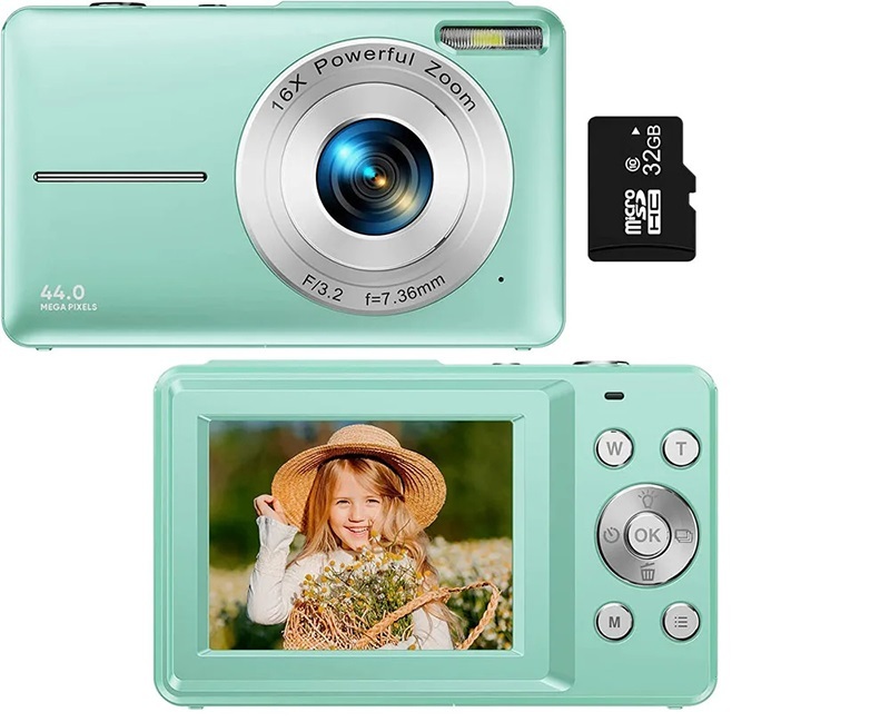 Jumon Digital kids Camera with 16x Zoom Compact Cameras 1080P 44MP Children Cameras for Beginner Photography China Infant Baby Toys Manufacturers, Suppliers
