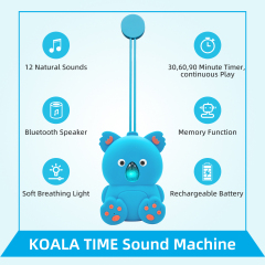 Jumon Factory White Noise Machine with Bluetooth Speaker 12 Non-Looping Natural Soothing Sounds Memory Sleep Sound Timer Baby Kids Adults for China Infant Baby Toys Manufacturers, Suppliers