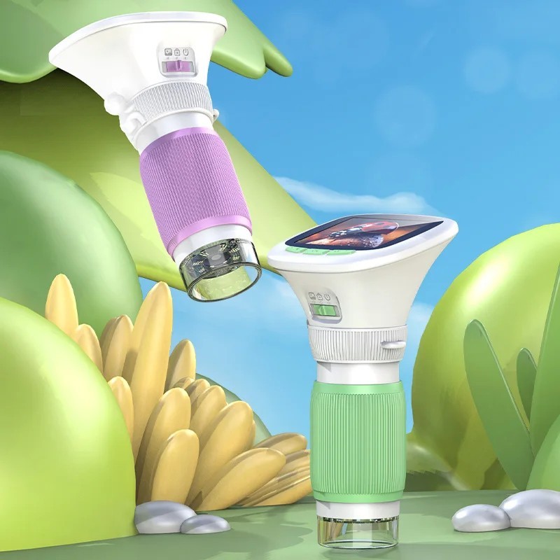 Jumon Portable Handheld Acoustic Microscope for Kids Educational STEM Toy Set with LED Display and 1280X720 Camera China Infant Baby Toys Manufacturers, Suppliers