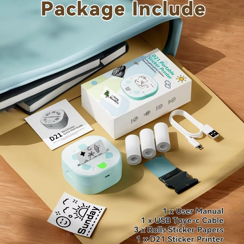 Jumon Mini Thermal Label & Sticker Printer 20mm/s Speed for 203dpi for Android/iOS Study Notes & 57mm Photo Printing in Stock China Infant Baby Toys Manufacturers, Suppliers