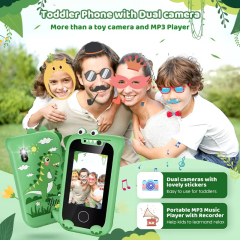 Jumon Kids Smart Toy Phone Toddler Touchscreen Game Phone MP3 Music Player with Dual Camera for Girl Boy China Infant Baby Toys Manufacturers, Suppliers