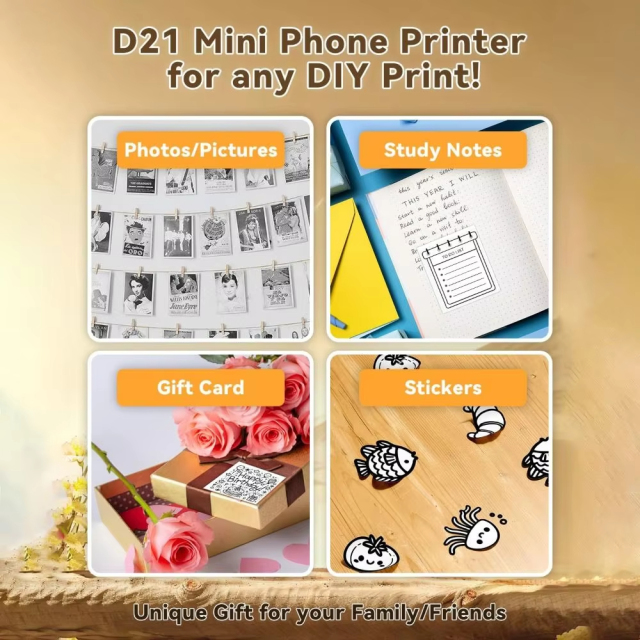 Jumon Mini Thermal Label & Sticker Printer 20mm/s Speed for 203dpi for Android/iOS Study Notes & 57mm Photo Printing in Stock China Infant Baby Toys Manufacturers, Suppliers
