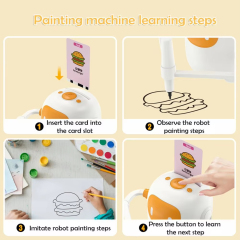 Jumon Smart Drawing & Painting Robot Toy with 100 Cards Light & Sound-Educational Learning Machine for Ages 5-13 China Infant Baby Toys Manufacturers, Suppliers
