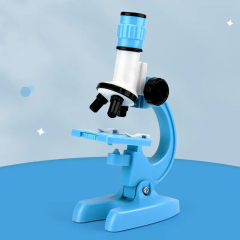 Jumon LED Optical Biological Microscope Science Educational Toys Blue Pink 1200X Kid Microscope China Infant Baby Toys Manufacturers, Suppliers