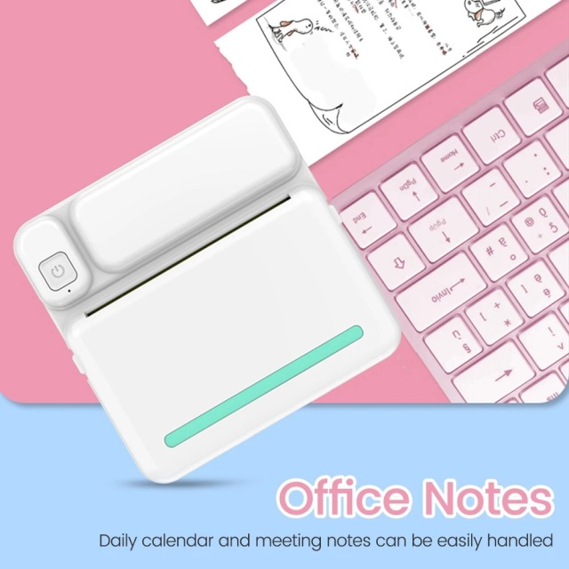 Jumon Factory Portable Printer Mini Pocket Photo Stickers Inkless Printing Mini Printer for Sticker Label China Infant Baby Toys Manufacturers, Suppliers