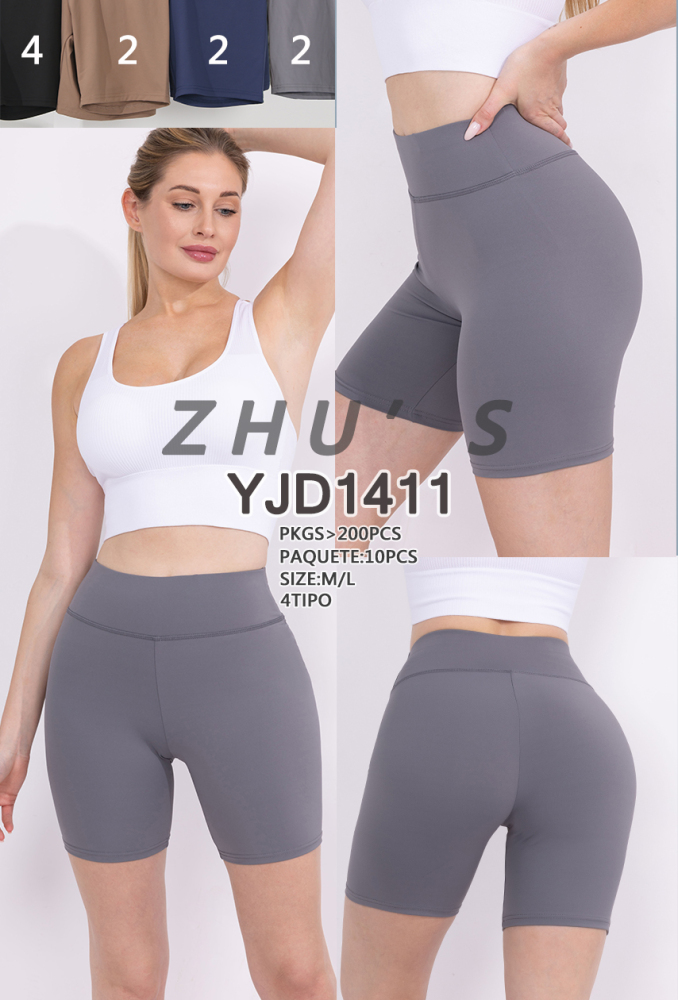 Women's yoga shorts with pockets, high waist workout running gym shorts, butter soft