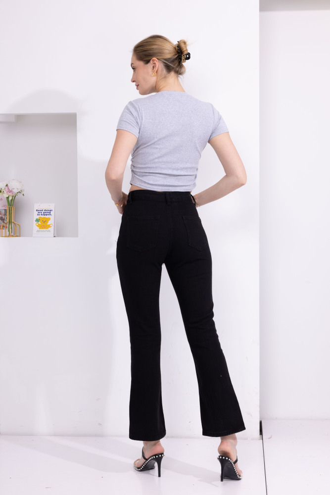 Women's High Rise Kick Flare Jean Ankle Standard