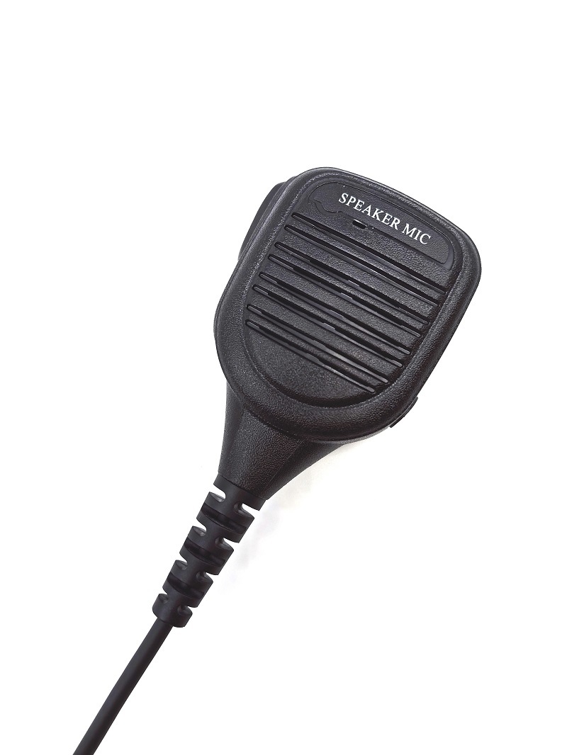 PTE-1308 IP54 Heavy Duty Speaker Microphone Compatible with Motorola Two-Way Radios