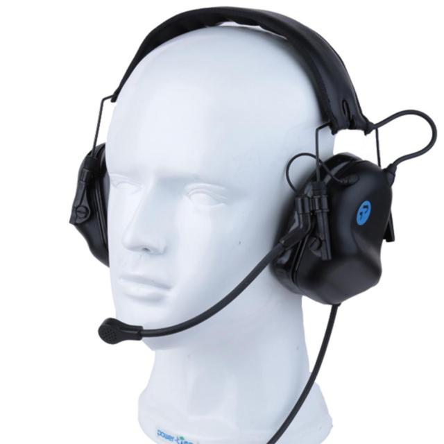 DF-3 Dual Communication Tactical Headset with Hearing Protection