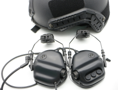 DF-3 Fast Tactical Headset with Adapter Set for Fast Helmets