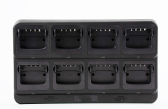 8-Way Rapid Multi-Unit Charger for a variety of two-way radios– Compatible with Li-Ion & Ni-MH Batteries