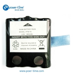 PTM-T5 Ni-MH 800mAh Battery for MOTOROLA walkie talkie TLKR-T5, TLKR-T7, TLKR-T4