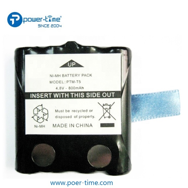 PTM-T5 Ni-MH 800mAh Battery for MOTOROLA walkie talkie TLKR-T5, TLKR-T7, TLKR-T4