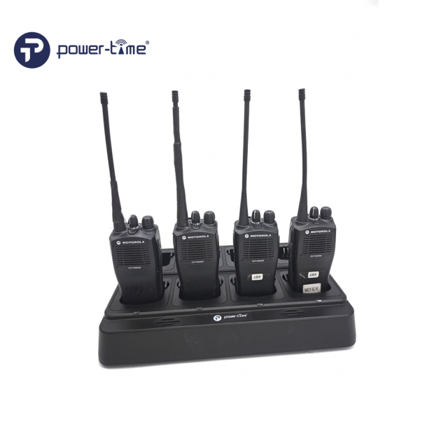 8-Way Rapid Multi-Unit Charger for a variety of two-way radios– Compatible with Li-Ion & Ni-MH Batteries